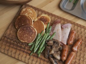 鎚目紋｜天然柚木 方盤 泰國製