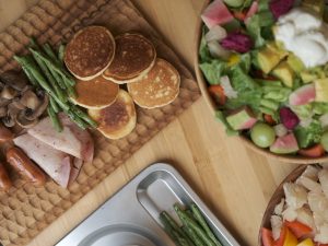 Alternative view of 鎚目紋｜天然柚木 方盤 泰國製