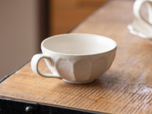 小兵｜粉引湯杯