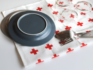 Alternative view of Linas｜立陶宛製 棉麻廚房巾