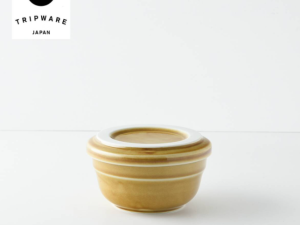 Alternative view of Trip Ware｜美濃燒 再生陶器 圓碗蓋組 (焦糖棕)