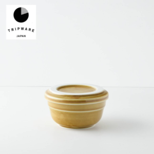 Alternative view of Trip Ware|美濃燒 再生陶器 圓碗蓋組 (焦糖棕)