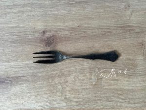 燕三條｜仿古金 不鏽鋼 蛋糕叉