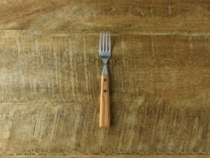 燕三條｜橄欖木柄 不鏽鋼 小餐叉