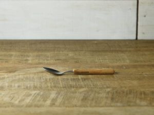 Alternative view of 燕三條｜橄欖木柄 不鏽鋼 小餐勺