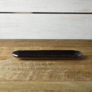 Alternative view of Angle|壽山窯 長盤 古銅棕