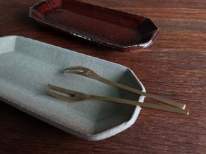 Horn Please｜工匠手作 黃銅 水果/甜點叉