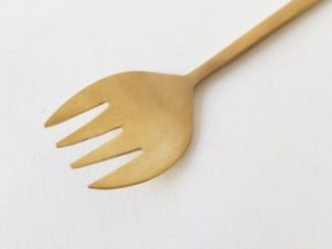 Alternative view of Horn Please｜工匠手作 黃銅 大餐叉