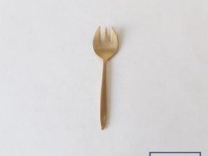 Horn Please｜工匠手作 黃銅 蛋糕叉
