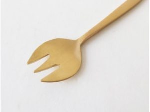 Alternative view of Horn Please｜工匠手作 黃銅 蛋糕叉
