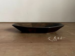 Alternative view of Ancient Pottery｜古陶 美濃燒 八角長盤 (古銅色)