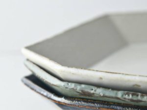 Alternative view of Angle｜壽山窯 八角大盤 古銅棕