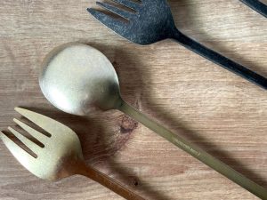 Alternative view of Bricks｜不鏽鋼 餐具 (霧黑色)