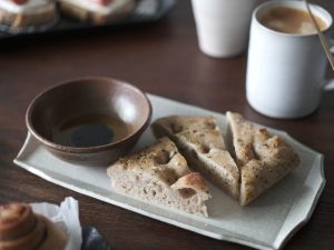 Alternative view of Rim｜古典 壽山窯 長方盤L (霧霾灰)