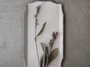 Rim｜古典 壽山窯 長方盤L (霧霾灰)