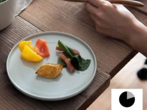 Trip Ware|美濃燒 再生陶器 淺圓盤 (水釉藍)