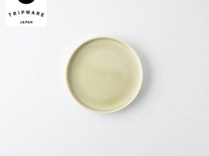 Alternative view of Trip Ware｜美濃燒 再生陶器 淺圓盤 (象牙米)