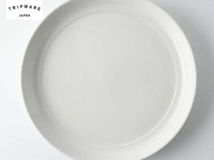 Trip Ware|美濃燒 再生陶器 深圓盤 (經典白)