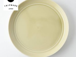 Alternative view of Trip Ware｜美濃燒 再生陶器 深圓盤 (象牙米)
