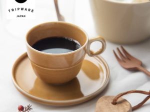 Trip Ware｜美濃燒 再生陶器 咖啡杯碟組 (五色)