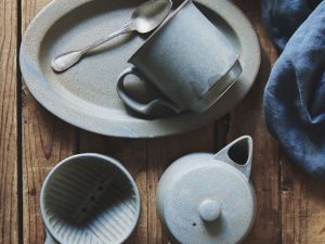 Alternative view of Ancient Pottery｜古陶 美濃燒 茶壺 (復古灰綠)