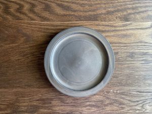 Ancient Pottery｜圓皿 - 古銅金