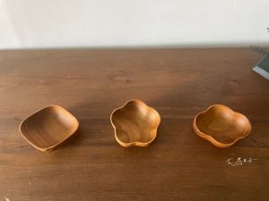 Alternative view of Horn Please｜泰國手工製 天然柚木 點心盤 小豆皿