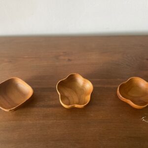 Alternative view of Horn Please|泰國手工製 天然柚木 點心盤 小豆皿