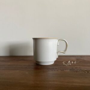 Alternative view of Ancient Pottery|古陶 美濃燒 大馬克杯 (復古白)