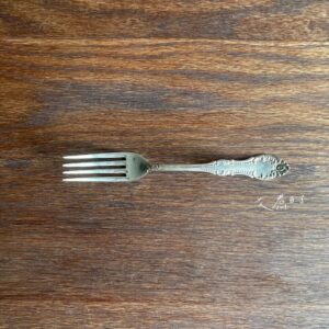 Alternative view of 北歐老件|古董銀19cm餐叉