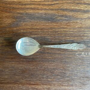 Alternative view of 北歐老件|古董銀17.2cm造型飾紋餐勺