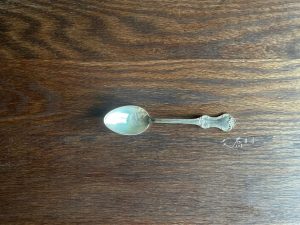 北歐老件|古董銀17.5cm餐勺