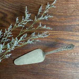 北歐老件|古董銀22cm蛋糕鏟