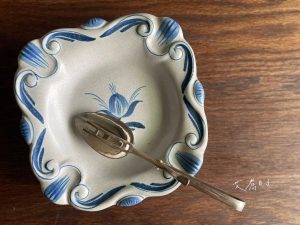 Alternative view of 北歐老件｜古董銀點心20cm夾匙/分餐勺