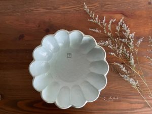 Alternative view of 小兵｜日本製 21.5cm 粉引花缽 (空練)(獨立盒裝)