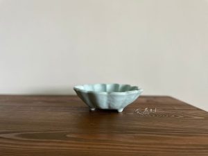 小兵｜日本製 16.5cm 粉引花缽 (空練)