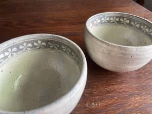 Mishima｜三島花紋 日本工匠手作 丸碗 (粉引白花)