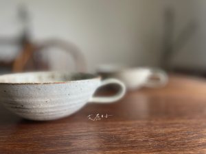 Alternative view of Mishima｜三島花紋 日本工匠手作 湯杯