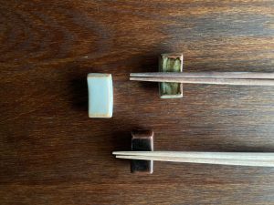 Alternative view of Cierto｜美濃燒 日本茶系 筷架 - 渾圓