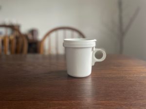 Alternative view of Ovject｜日本製 多用途 陶感琺瑯杯 - 白 (240ml / 360ml)