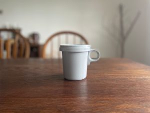 Alternative view of Ovject｜日本製 多用途 陶感琺瑯杯 - 灰 (240ml / 360ml)