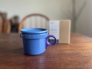 Ovject｜日本製 多用途 陶感琺瑯杯 - 限定藍紫色 (240ml)