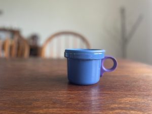 Alternative view of Ovject｜日本製 多用途 陶感琺瑯杯 - 限定藍紫色 (240ml)