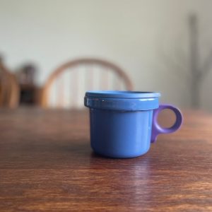 Alternative view of Ovject｜日本製 多用途 陶感琺瑯杯 - 限定藍紫色 (240ml)