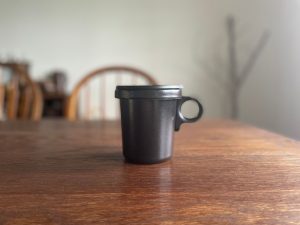 Alternative view of Ovject｜日本製 多用途 陶感琺瑯杯 - 黑 (240ml / 360ml)