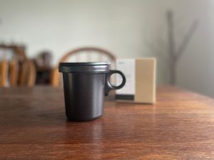 Ovject｜日本製 多用途 陶感琺瑯杯 - 黑 (240ml / 360ml)