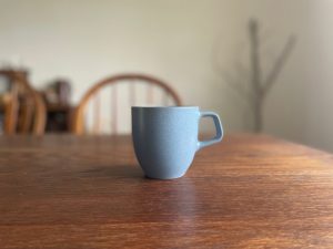 Ovject｜美濃燒 溫潤陶杯 - 柔緻藍