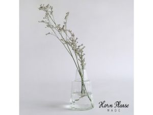 Horn Please｜越南手工 再生玻璃 裝飾小花器 I