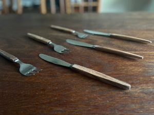 Alternative view of 北歐老件｜Rostfritt stål 不鏽鋼 刀叉組 (一刀一叉兩件組)