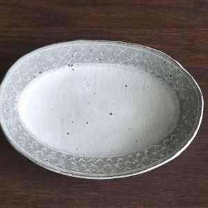 Alternative view of Risti|ヤマ兵製陶所 兵山窯 日本手作 橢圓皿